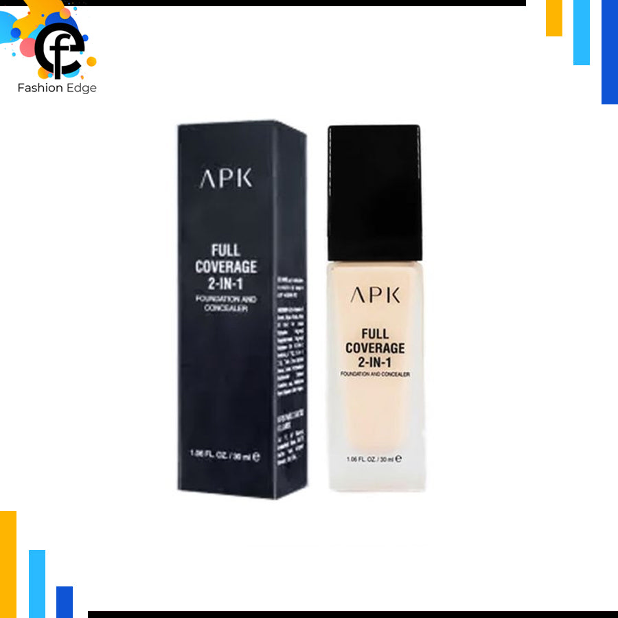 Full Coverage 2 in 1 Foundation & Concealer - Full Coverage 2-in-1